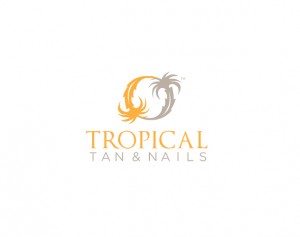 tropical tan and nails branding and logo design by ocreations in pittsburgh
